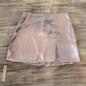 NWT Reformation Robbie Silk Skirt
